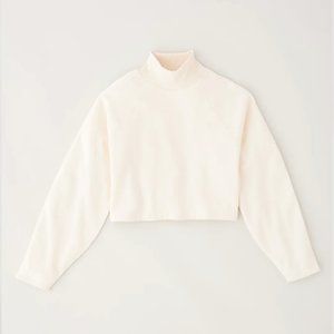 Kotn Cropped Cozy Mockneck